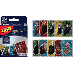 Karty Harry Potter UNO Mattel gra karciana