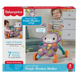 FISHER PRICE Pchacz dla dziecka Małpka JGW90