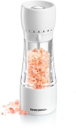 Tescoma Młynek do soli VITAMINO, 18 cm, biały,