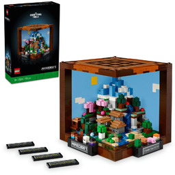 LEGO Minecraft Stół warsztatowy, Zestaw dla Dorosłych Fanów