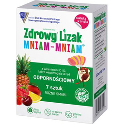 Starpharma Lizak MNIAM-MNIAM (7 szt.) + Naklejka
