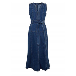 KAREN MILLEN SUKIENKA JEANSOWA MIDI 36 2_2