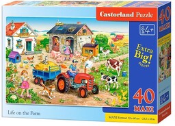 Castorland PUZZLE 40 MAXI - ŻYCIE NA FARMIE