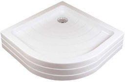 Ravak brodzik półokrągły akrylowy Ronda PU 805x805 A204001120