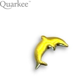 Quarkee 22K Gold Dolphin Left / Delfin