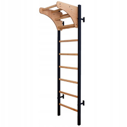 Drabinka gimnastyczna drewniano metalowa na 4 uchw