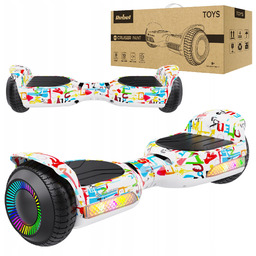 Deskorolka elektryczna Hoverboard deska 6,5" Led Rebel