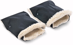 Sensillo, Mufka/Rękawiczka do wózka, Czarny