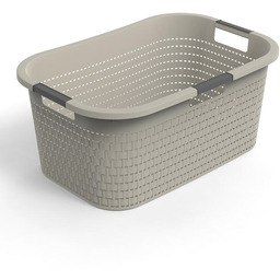 Rotho Kosz na czystą bieliznę COUNTRY cappuccino, 40