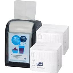 Zestaw startowy Tork Xpressnap Fit N1: Pojemnik