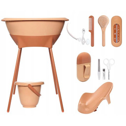 Zestaw kąpielowy 8 elem. Luma Spiced Copper