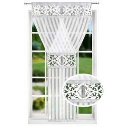 Firana Panel Na Balkon Firany Gotowe Azur Firanka