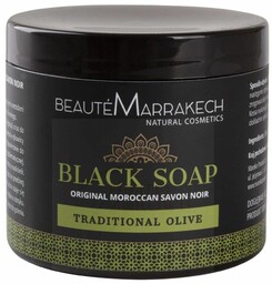 Naturalne czarne mydło oliwne Savon Noir Beaute Marrakech,