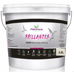 Lakier Z Brokatem Lazura Do Ścian Brokatowa 2,5L