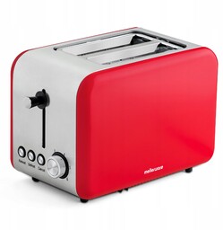 Mellerware 24101RD Crispy! Red czerwony [toster]