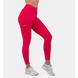NEBBIA Damskie legginsy z wysokim stanem i kieszenią