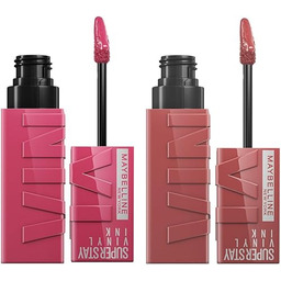 Maybelline Zestaw 2produkty Vinyl Ink Szminka Coy 4.2ml