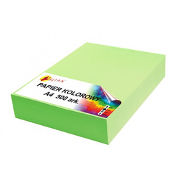 Papier kolorowy A4 80g pistacjowy 2807-100 2807-500, Ilość