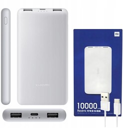 Powerbank 10000mAh Xiaomi 10W Redmi Pojemny Poręczny Szybkie