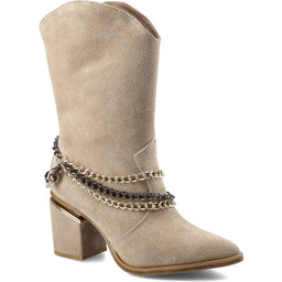 Carinii, Botki, B7174_-O17-000-000-E03 Beż, rozmiar 38