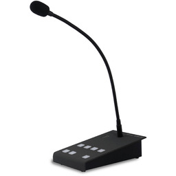 Audac APM104MK2 - cyfrowy mikrofon pagingowy 4-strefowy