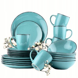 Serwis Obiadowy Na 6 Osób Komplet Talerzy