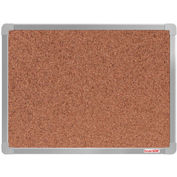 Tablica korkowa BoardOK w ramie aluminiowej, 600 x
