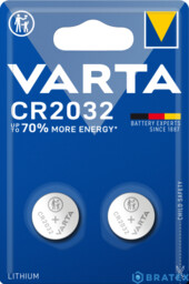 2x bateria varta CR2032 blister