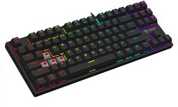SAVIO KLAWIATURA MECHANICZNA RGB OUTEMU RED TEMPEST X2