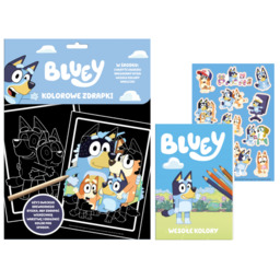 Bluey Kolorowe zdrapki