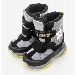 Pokemon Pikachu Śniegowce Wysokie Ocieplane Buty Zimowe Membrana