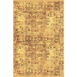 Dywan etnik vera żółty 120 x 180 cm