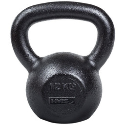 Hantla kettlebell żeliwna KZG 12 kg - HMS