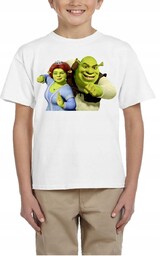 Shrek Fiona 3130 Koszulka Dziecięca Kot Bajka 104