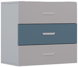Komoda z trzema szufladami Lumi - kaszmir