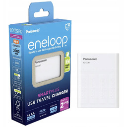 Ładowarka Panasonic BQCC87USB na 4 akumulatory Aa Aaa