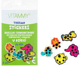 VITAMMY Thermo stickers Naklejki termometrowe do ciągłego monitorowania