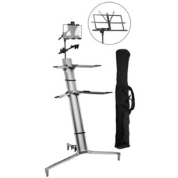 MUSICMATE Statyw klawiszowy MM-A10-S Elitestand Srebrny