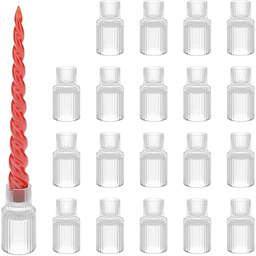 Relaxdays stojak na świece, zestaw 20 sztuk, wys.