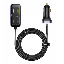 Ładowarka samochodowa z przedłużaczem Usb-a Usb-c 110W 1.5