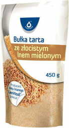 OLEOFARM Bułka tarta ze złocistym lnem mielonym 450