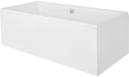 BESCO Wanna prostokątna QUADRO 155x70 cm #WAQ-155-PK