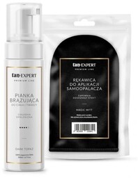 Zestaw TanExpert Dark Topaz Pianka Samoopalająca 200 ml