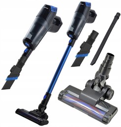 Odkurzacz Akumulatorowy Pionowy Elektroszczotka Led Blaupunkt VCH602BL