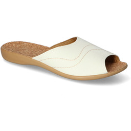 Kapcie damskie Befado 254D165 Białe