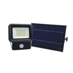 Naświetlacz LED SOLARNY 20W biały zimny z czujnikiem