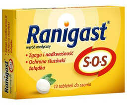 Ranigast S.O.S tabletki 12 sztuk