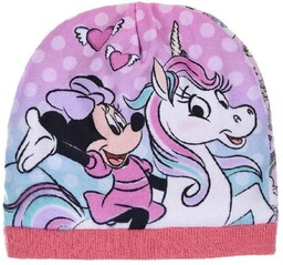 Czapka dla dziewczynki Disney Myszka Minnie zimowa