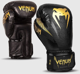 Venum Rękawice Bokserskie Impact Black/Gold