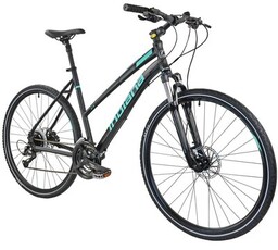 INDIANA Rower crossowy X-Cross 3.0 M19 damski Czarno-turkusowy